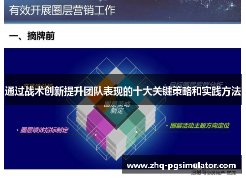 通过战术创新提升团队表现的十大关键策略和实践方法 通过战术创新提升团队表现的十大关键策略和实践方法